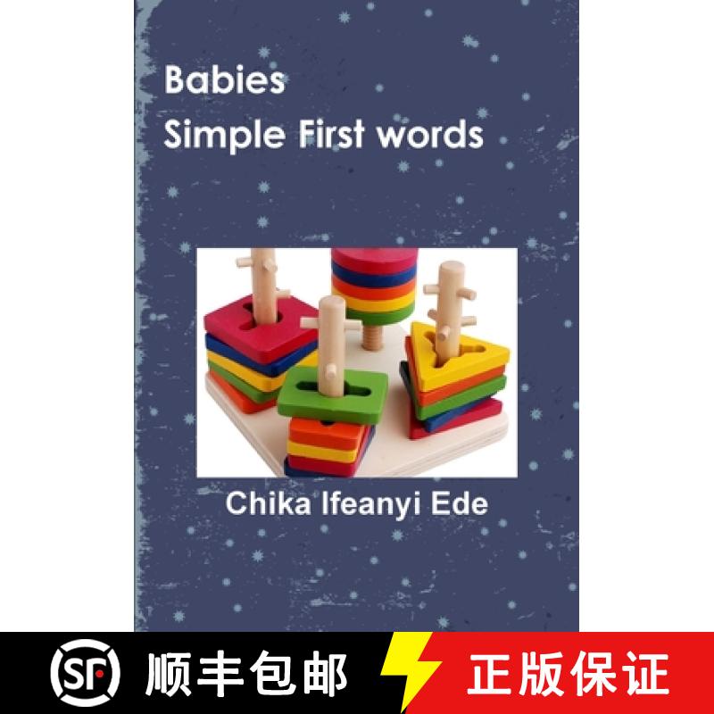 【3-4周达】Babies Simple First Words [9781365652646]
