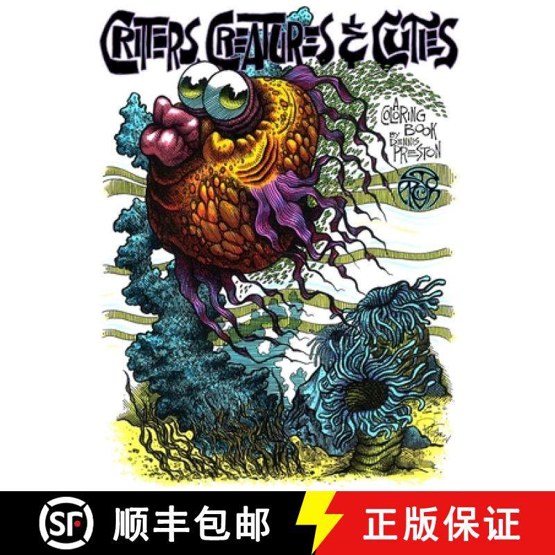 【3-4周达】Critters, Creatures & Cuties [9781365334856]