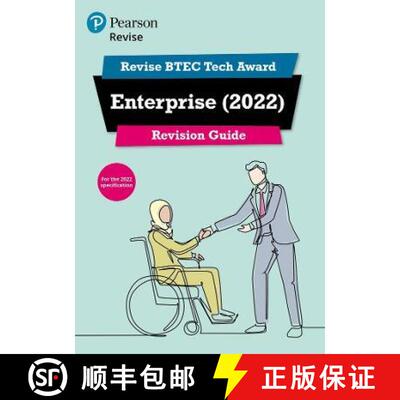 【3-4周达】Pearson REVISE BTEC Tech Award Enterprise 2022 Revision Guide inc online edition - 2023 an... [9781292436111]