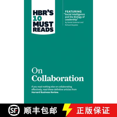 【3-4周达】HBR's 10 Must Reads on Collaboration (with featured article Social Intelligence and the Bi... [9781633694590]