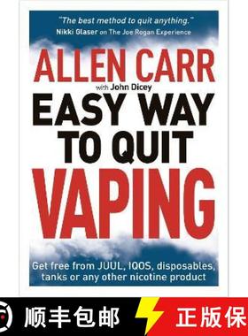 【3-4周达】Allen Carr's Easy Way to Quit Vaping: Get Free from JUUL, IQOS, Disposables, Tanks or any ... [9781398800458]