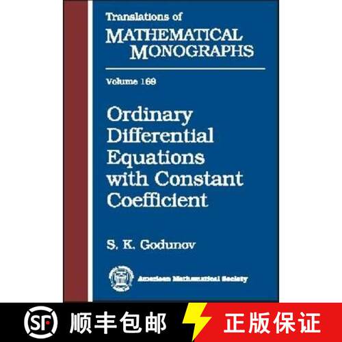 【3-4周达】精装 Ordinary Differential Equations with Constant Coefficient [9780821806562]