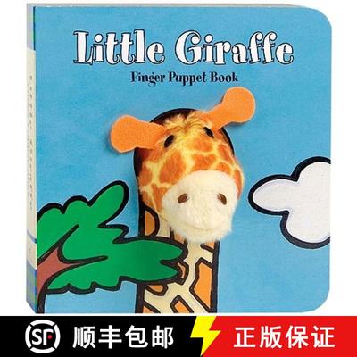 【3-4周达】Little Giraffe: Finger Puppet Book: (Finger Puppet Book for Toddlers and Babies, Baby Book... [9780811867870]