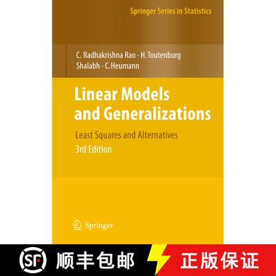 【3-4周达】精装 Linear Models and Generalizations: Least Squares and Alternatives (Third Edition 2008) [9783540742265]