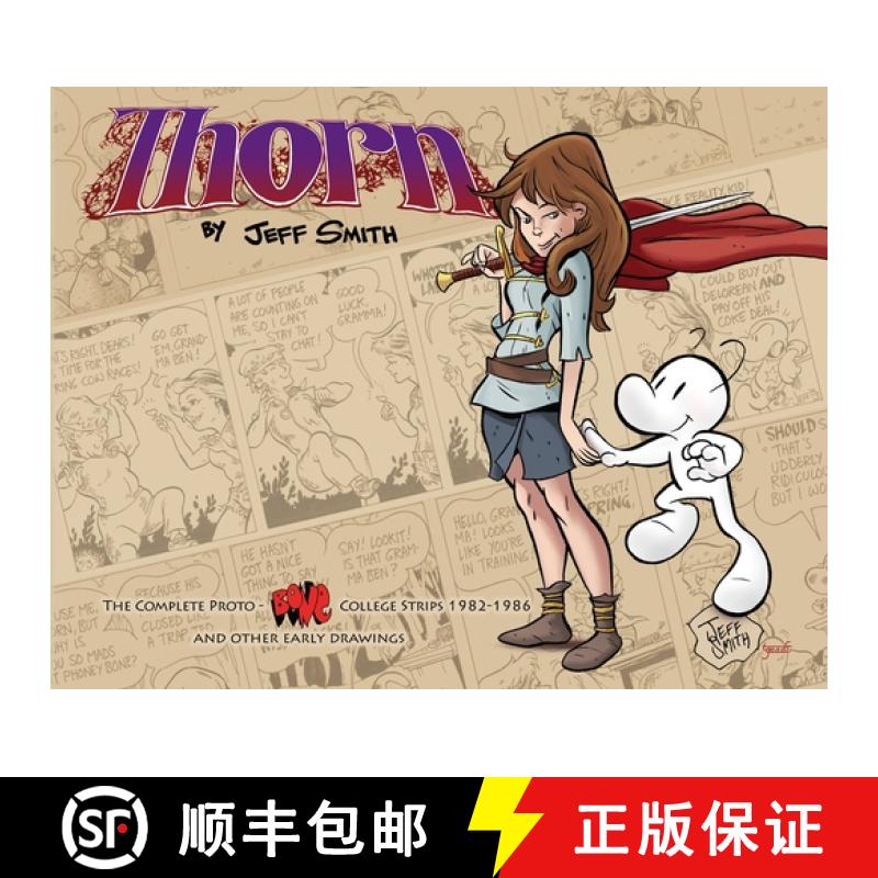 【3-4周达】Thorn: The Complete Proto-Bone College Strips 1982-1986, and Other Early Drawings [9781888963861]