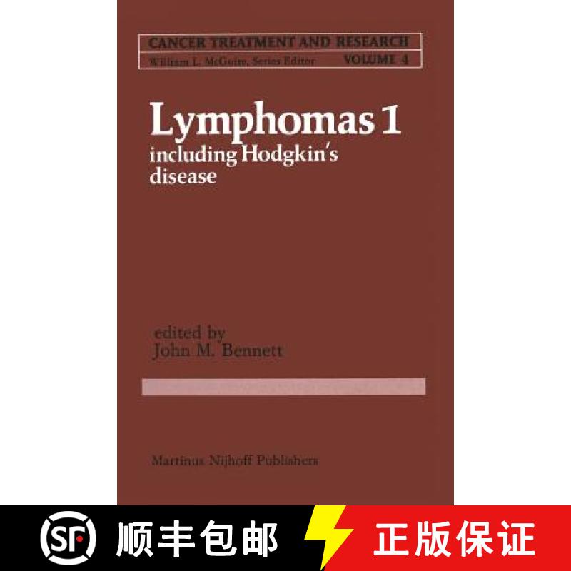 【3-4周达】Lymphomas 1 : Including Hodgkin's Disease [9789400982819]