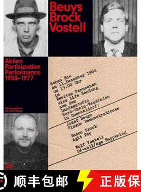 Beuys Brock Vostell (German Edition): Aktion. Partizipation. Performance [9783775738644]