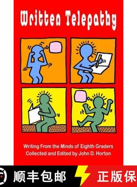 【3-4周达】Written Telepathy [9781365066771]