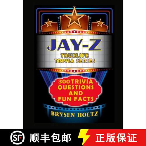 【3-4周达】Truelife Trivia Jay-Z: 300 Trivia Questions and Fun Facts [9798887000527]