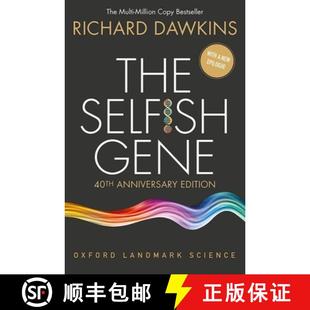 自私 40周年紀(jì)念版 Selfish Gene The 9780198788607 現(xiàn)貨 基因