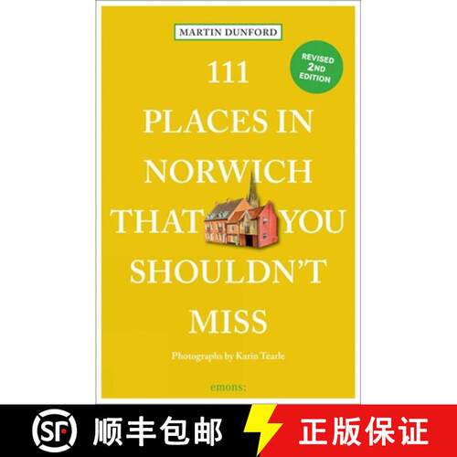 【3-4周达】111 Places in Norwich That You Shouldn't Miss: 2nd Edition [9783740825614]