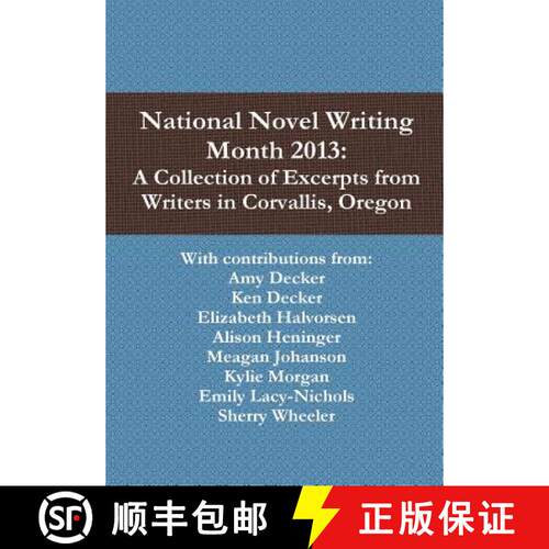 【3-4周达】精装 National Novel Writing Month 2013 [9781304724861]