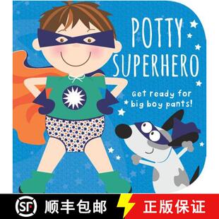 Boy 9781680524574 Potty Ready for Get 4周达 Superhero Pants Big