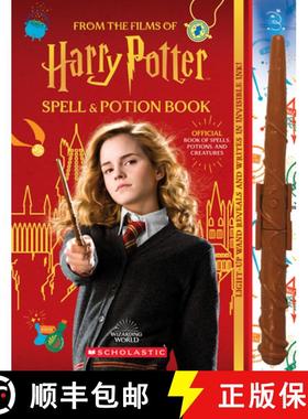 【3-4周达】Harry Potter Spell and Potion Book: Official Book of Spells, Potions, and Creatures [9781339044866]