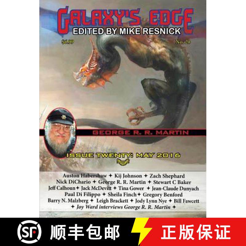 【3-4周达】Galaxy's Edge Magazine: Issue 20, May 2016 (George R. R. Martin Special) [9781612423050]