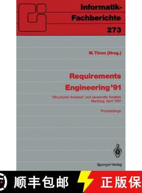 【3-4周达】Requirements Engineering ’91: “Structured Analysis” und verwandte Ansätze Marburg, 10.... [9783540540250]