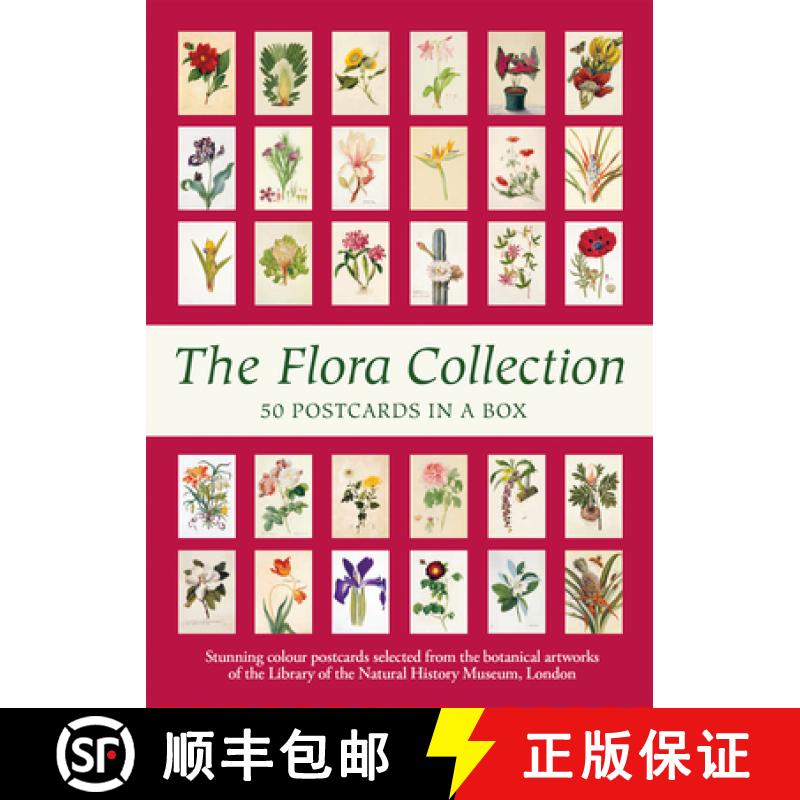 【3-4周达】The Flora Collection: Postcards in a Box [9780565094409]