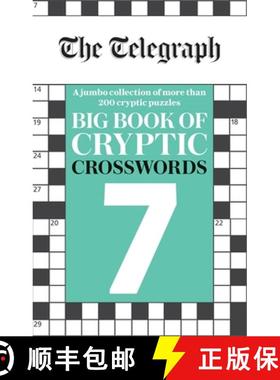 【3-4周达】The Telegraph Big Book of Cryptic Crosswords 7 [9780600636885]