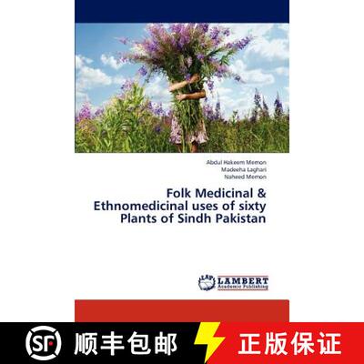 预订 Folk Medicinal & Ethnomedicinal uses of sixty Plants of Sindh Pakistan [9783845439310]