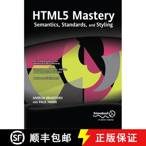 【3-4周达】HTML5 Mastery : Semantics, Standards, and Styling (1st ed.) (1st ed.) (1st ed.) (1st ed.) ... [9781430238614]