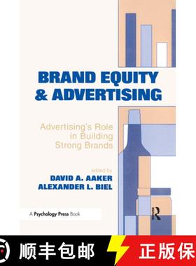 【3-4周达】Brand Equity & Advertising: Advertising's Role in Building Strong Brands [9780805812848]