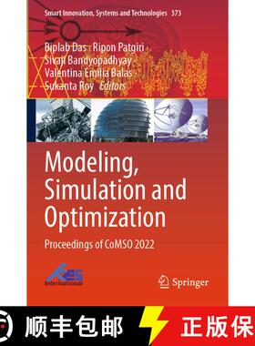 【3-4周达】Modeling, Simulation and Optimization: Proceedings of CoMSO 2022 [9789819968688]