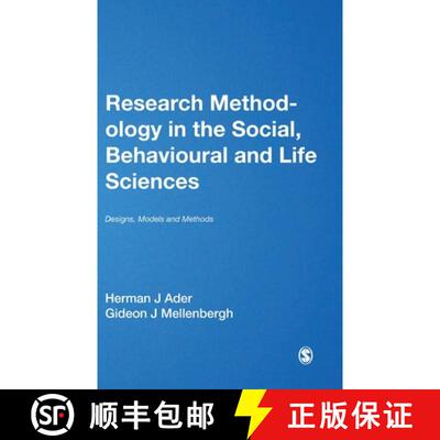 【3-4周达】精装 Research Methodology in the Social, Behavioural and Life Sciences: Designs, Models an... [9780761958833]