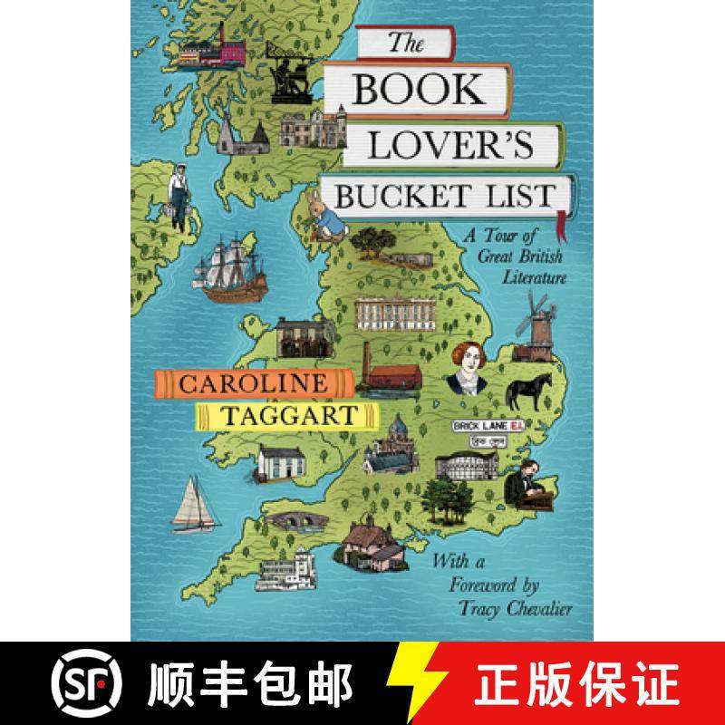 【3-4周达】The Book Lover's Bucket List : A Tour of Great British Literature [9780712353243]
