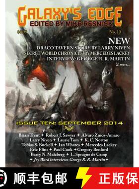 预订 Galaxy's Edge Magazine: Issue 10, September 2014 [9781612422244]