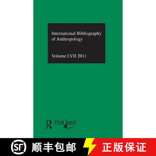 【3-4周达】精装 IBSS: Anthropology: 2011 Vol.57 : International Bibliography of the Social Sciences [9780415656344]