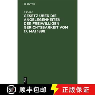 Mit UEber Der Angelegenheiten 预订 Gerichtsbarkeit 1898 Besonder... Mai Die 17. Vom 9783112347973 Freiwilligen Gesetz