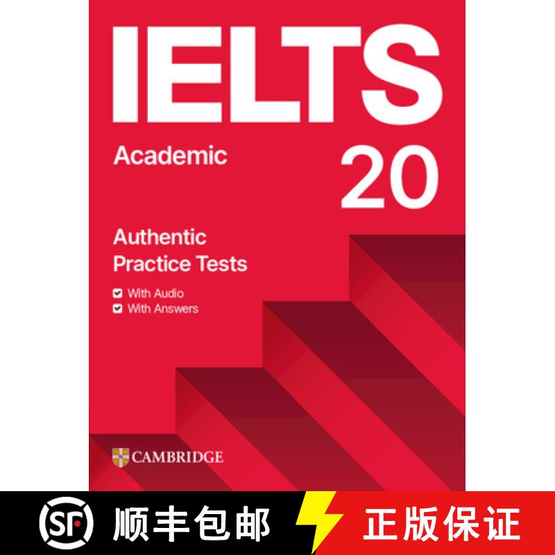 预订 IELTS 20 Practice Test Academic Student's Book with Answers with Digital Pack [9781009814904]图片