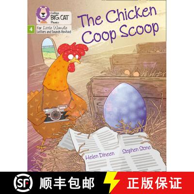 【3-4周达】Big Cat Phonics for Little Wandle Letters and Sounds Revised - The Chicken COOP Scoop: Pha... [9780008504311]