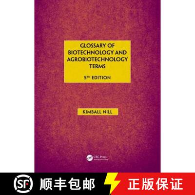 【3-4周达】精装 Glossary of Biotechnology & Agrobiotechnology Terms [9781498758208]