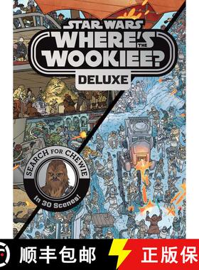 【3-4周达】Star Wars: Where's the Wookiee? Deluxe: Search for Chewie in 30 Scenes! [9780794443665]