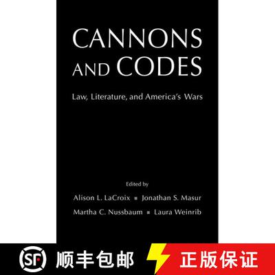 【3-4周达】精装 Cannons and Codes: Law, Literature, and America's Wars [9780197509371]