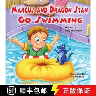 【3-4周达】Marcus and Dragon Stan Go Swimming [9780578309989]