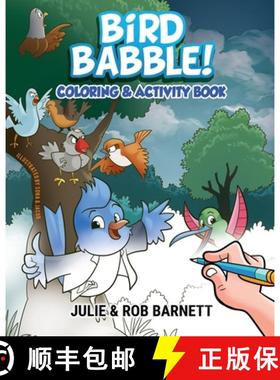 预订 Bird Babble Coloring and Activity Book [9798987038314]