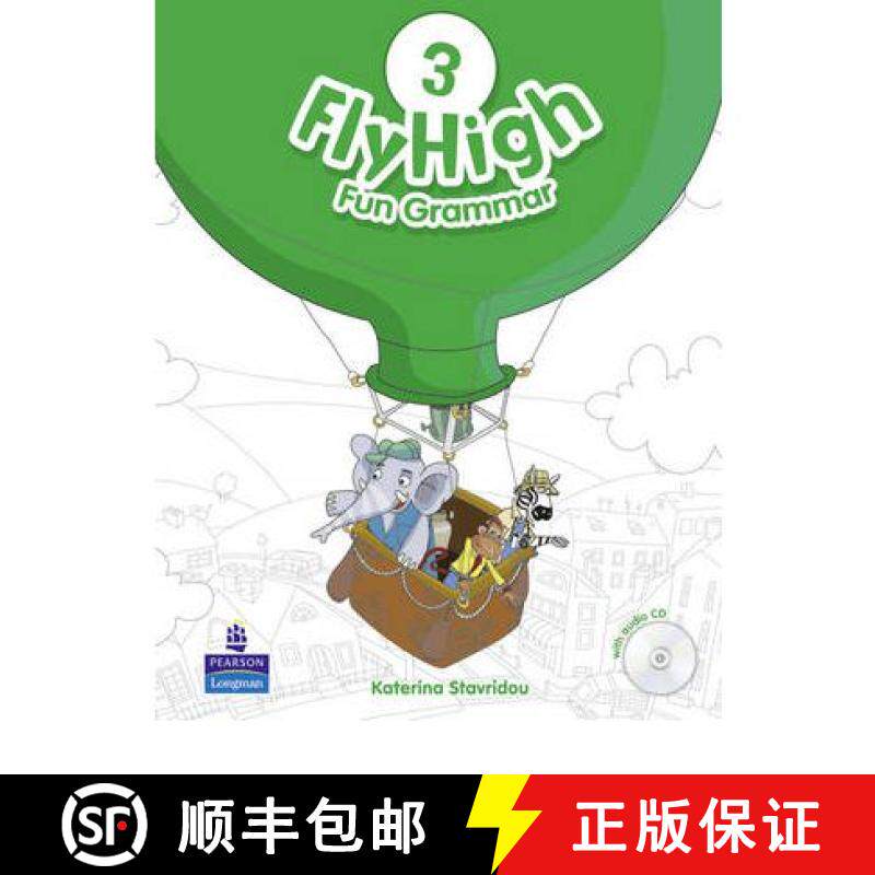 【3-4周达】Fly High Level 3 Fun Grammar Pupils Book and CD Pack [9781408249765]
