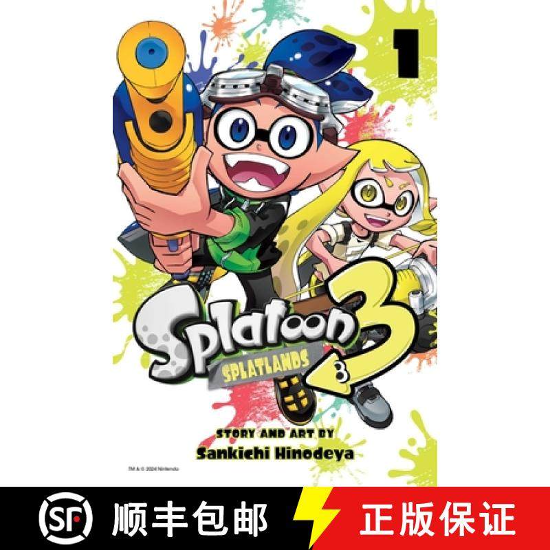 【3-4周达】Splatoon 3: Splatlands, Vol. 1 [9781974743544]