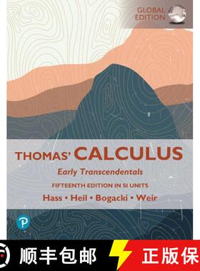 【3-4周达】Thomas' Calculus: Early Transcendentals, SI Units [9781292725901]