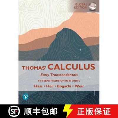 【3-4周达】Thomas' Calculus: Early Transcendentals, SI Units [9781292725901]