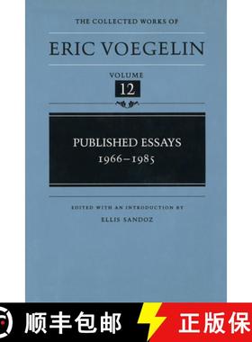 预订 Published Essays, 1966-1985: - The Published Essays, 1966-85 Vol 12 [9780807115954]