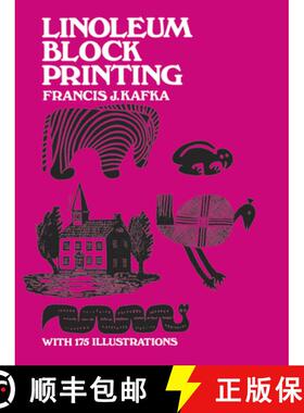 预订 Linoleum Block Printing [9780486203089]