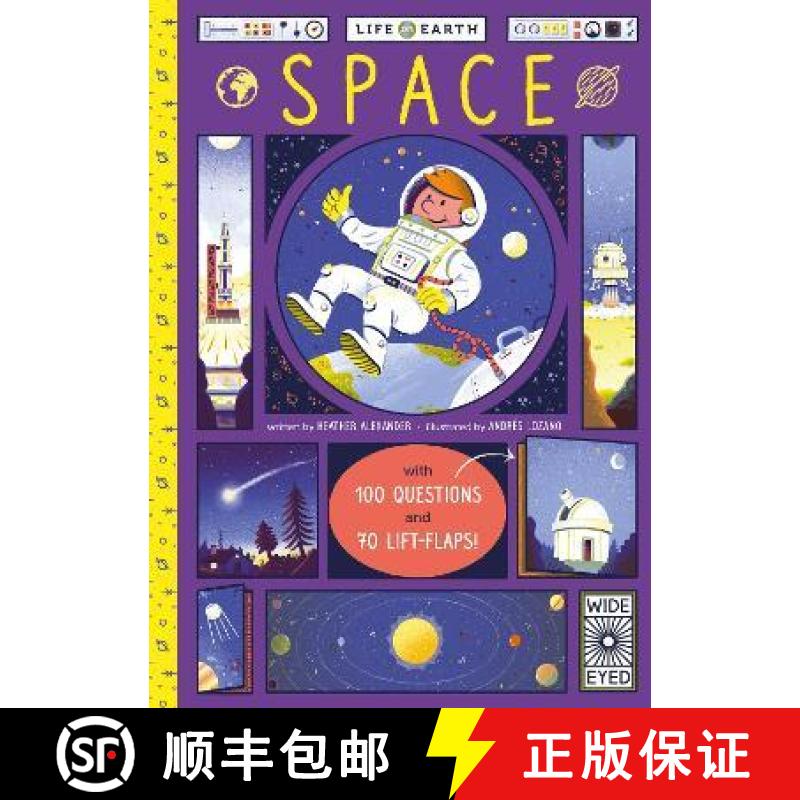 Life on Earth: Space: With 100 Questions and 70 Lift-flaps! [9781786030566]
