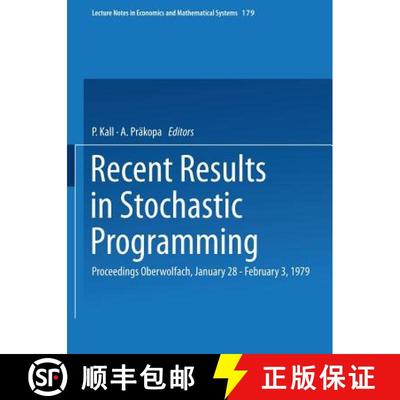 【3-4周达】Recent Results in Stochastic Programming: Proceedings, Oberwolfach, January 28 - February ... [9783540100133]