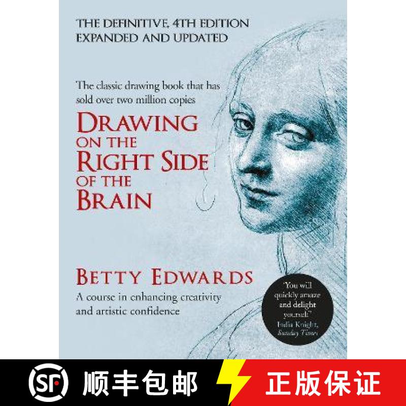【3-4周达】Drawing on the Right Side of the Brain : A Course in Enhancing Creativity and Artistic Con... [9780285641778]