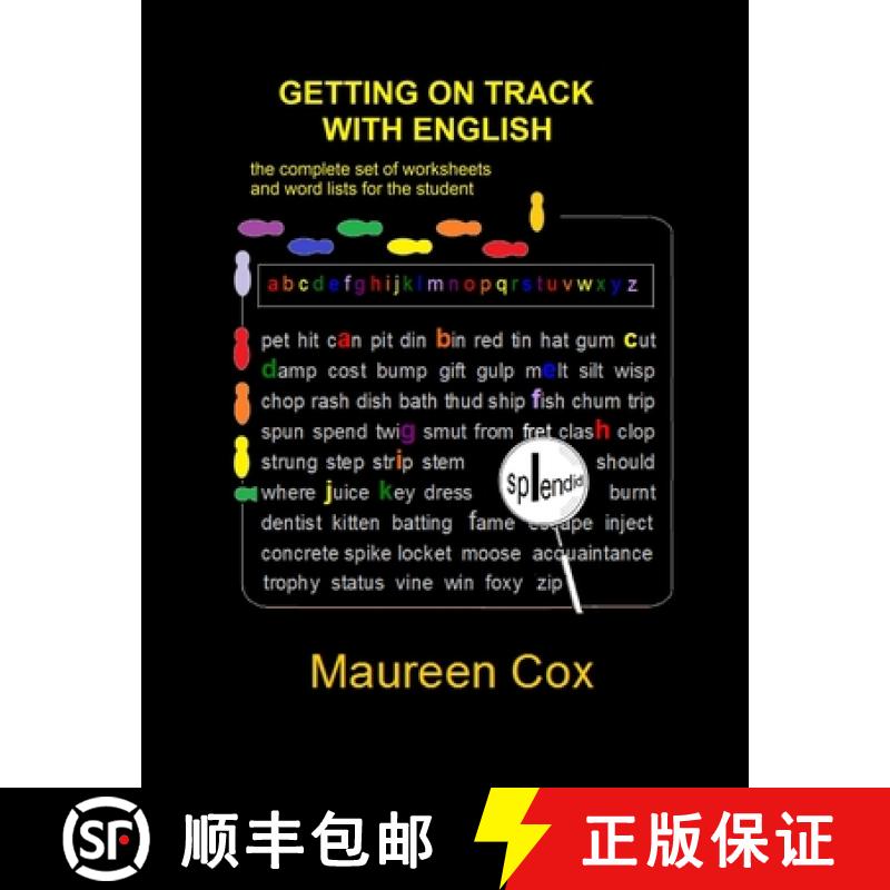 【2-3周达】Getting on Track with English: the complete set of worksheets and word lists for students [9781987926248]