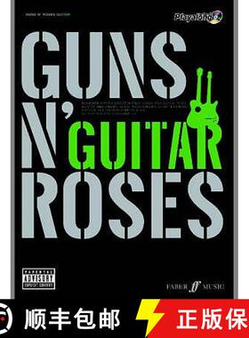 【3-4周达】Guns N' Roses Authentic Guitar Playalong: (Guitar) [9780571527496]