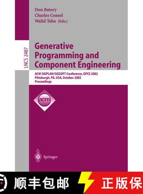 【3-4周达】Generative Programming and Component Engineering : ACM SIGPLAN/SIGSOFT Conference, GPCE 20... [9783540442844]